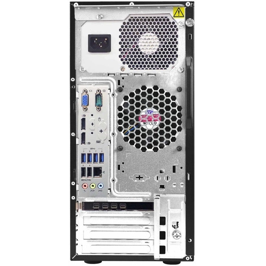Lenovo ThinkStation P320 30BH002DCA Workstation - 1 x Intel Core i7 Quad-core (4 Core) i7-7700K 7th Gen 4.20 GHz - 16 GB DDR4 SDRAM RAM - 1 TB HDD - Tower - Raven Black 30BH002DCA