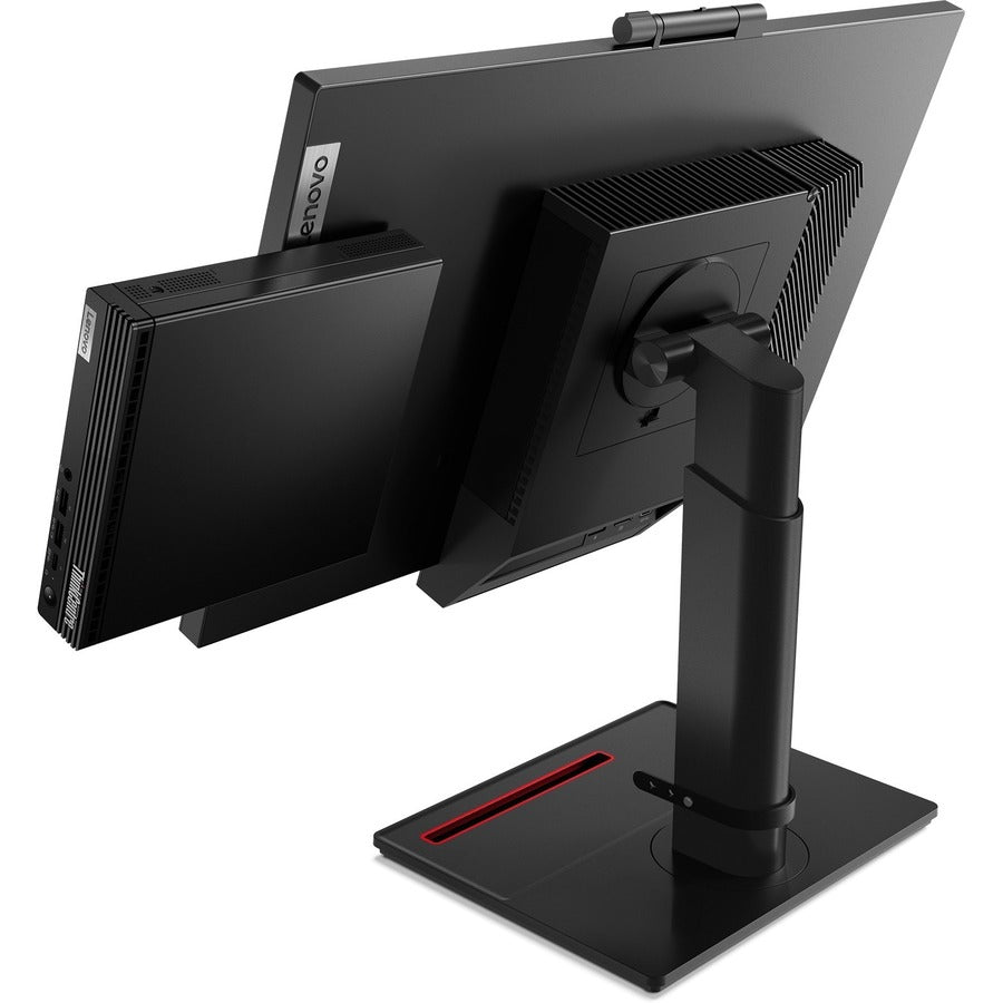 Ordinateur de bureau Lenovo ThinkCentre M70q Gen 3 11T3000CUS - Intel Core i3 12e génération i3-12100T Quad-core (4 cœurs) 2,20 GHz - 8 Go de RAM DDR4 SDRAM - 128 Go NVMe M.2 PCI Express PCI Express NVMe 3.0 SSD - Minuscule - Noir 11T3000CUS