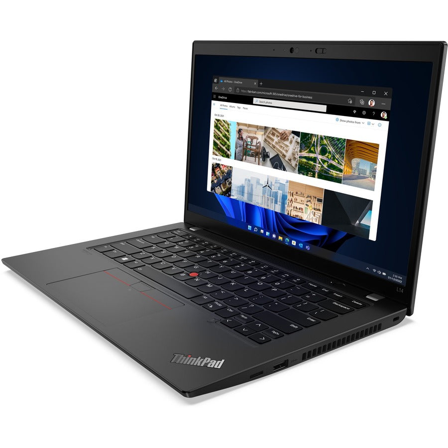 Ordinateur portable Lenovo ThinkPad L14 Gen 3 21C1007SUS 14" - Full HD - 1920 x 1080 - Intel Core i5 12e génération i5-1235U Deca-core (10 cœurs) 1,30 GHz - 16 Go de RAM totale - 256 Go de SSD - Thunder Black 21C1007SUS