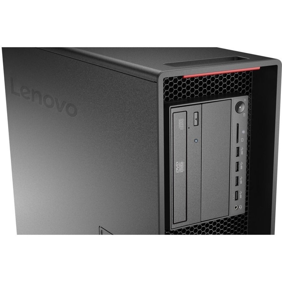 Station de travail Lenovo ThinkStation P720 30BA00K3US - 1 x Intel Xeon Silver Dodeca-core (12 Core) 4214R 2,40 GHz - 32 Go de RAM DDR4 SDRAM - 1 To SSD - Tour 30BA00K3US