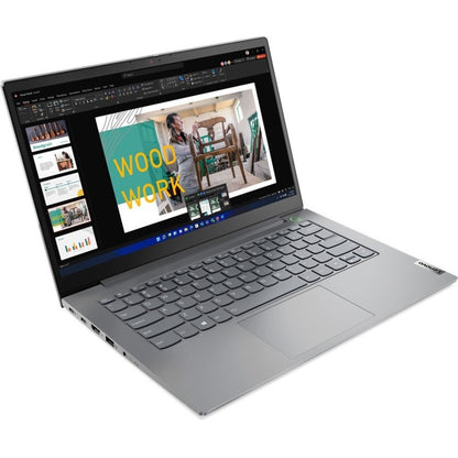 Ordinateur portable Lenovo ThinkBook 14 G4 IAP 21DH000TUS 14" - Full HD - 1920 x 1080 - Intel Core i7 12e génération i7-1255U Deca-core (10 cœurs) 1,70 GHz - 8 Go de RAM totale - 8 Go de mémoire embarquée - SSD 512 Go - Gris minéral 21DH000TUS