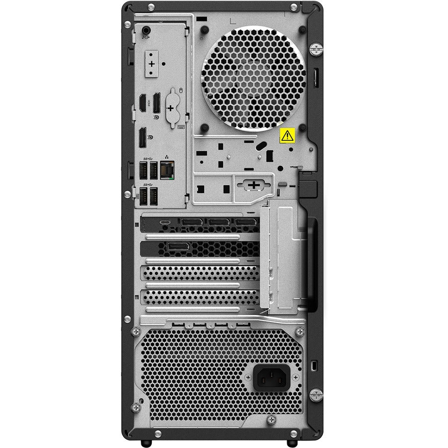 Lenovo ThinkStation P360 30FM0017US Workstation - 1 x Intel Core i5 Hexa-core (6 Core) i5-12500 12th Gen 3 GHz - 16 GB DDR5 SDRAM RAM - 512 GB SSD - Tower - Black 30FM0017US