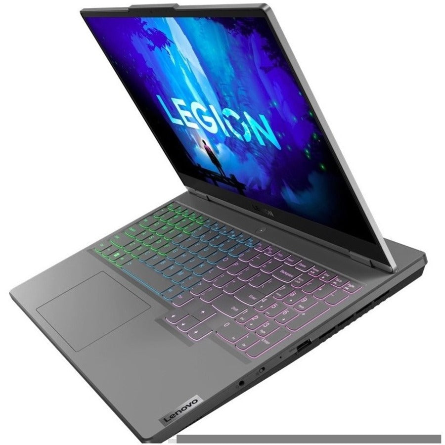 Ordinateur portable de jeu Lenovo Legion 5 15IAH7H 82RB005SUS 15,6" - Full HD - 1920 x 1080 - Intel Core i7 12e génération i7-12700H Tetradeca-core (14 cœurs) - 16 Go de RAM totale - 2 To SSD - Gris orage 82RB005SUS