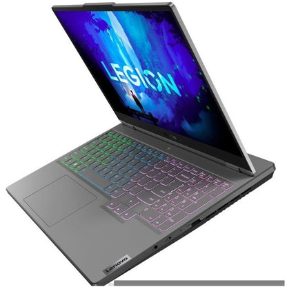 Ordinateur portable de jeu Lenovo Legion 5 15IAH7H 82RB005SUS 15,6" - Full HD - 1920 x 1080 - Intel Core i7 12e génération i7-12700H Tetradeca-core (14 cœurs) - 16 Go de RAM totale - 2 To SSD - Gris orage 82RB005SUS