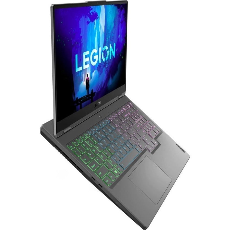 Ordinateur portable de jeu Lenovo Legion 5 15IAH7H 82RB005SUS 15,6" - Full HD - 1920 x 1080 - Intel Core i7 12e génération i7-12700H Tetradeca-core (14 cœurs) - 16 Go de RAM totale - 2 To SSD - Gris orage 82RB005SUS