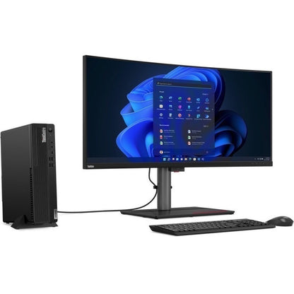Ordinateur de bureau Lenovo ThinkCentre M90s Gen 3 11TT0000CA - Intel Core i5 12e génération i5-12500 Hexa-core (6 cœurs) 3 GHz - 8 Go de RAM DDR5 SDRAM - 256 Go NVMe M.2 PCI Express PCI Express NVMe 4.0 x4 SSD - Petit facteur de forme - Noir 11TT0000CA