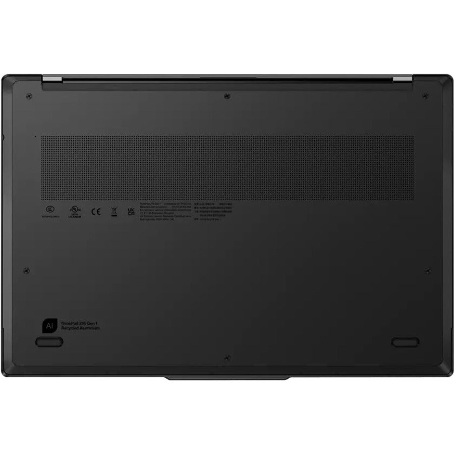 Lenovo ThinkPad Z16 Gen 1 21D4001VUS 16" Notebook - WUXGA - 1920 x 1200 - AMD Ryzen 7 PRO 6850H Octa-core (8 Core) 3.20 GHz - 16 GB Total RAM - 16 GB On-board Memory - 512 GB SSD - Arctic Gray, Black 21D4001VUS