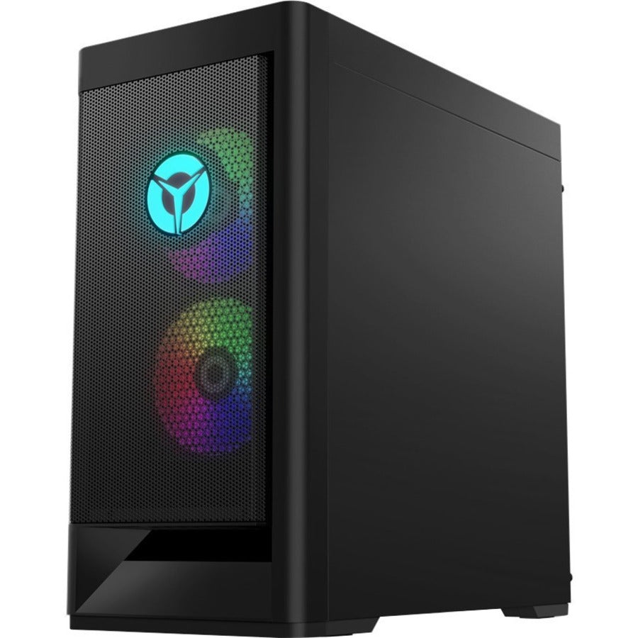 Ordinateur de bureau de jeu Lenovo Legion T5 26IAB7 90SU001CUS - Intel Core i7 12e génération i7-12700 Dodeca-core (12 cœurs) 2,10 GHz - 16 Go RAM DDR5 SDRAM - 1 To SSD M.2 PCI Express NVMe 4.0 x4 - Tour - Noir 90SU001CUS