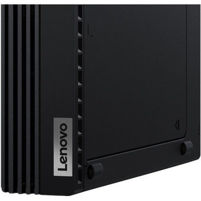 Ordinateur de bureau Lenovo ThinkCentre M70q 11DT00FPUS - Intel Pentium Gold G6400T Dual-core (2 cœurs) 3,40 GHz - 8 Go RAM DDR4 SDRAM - 128 Go SSD M.2 PCI Express NVMe 3.0 x2 - Minuscule - Noir 11DT00FPUS