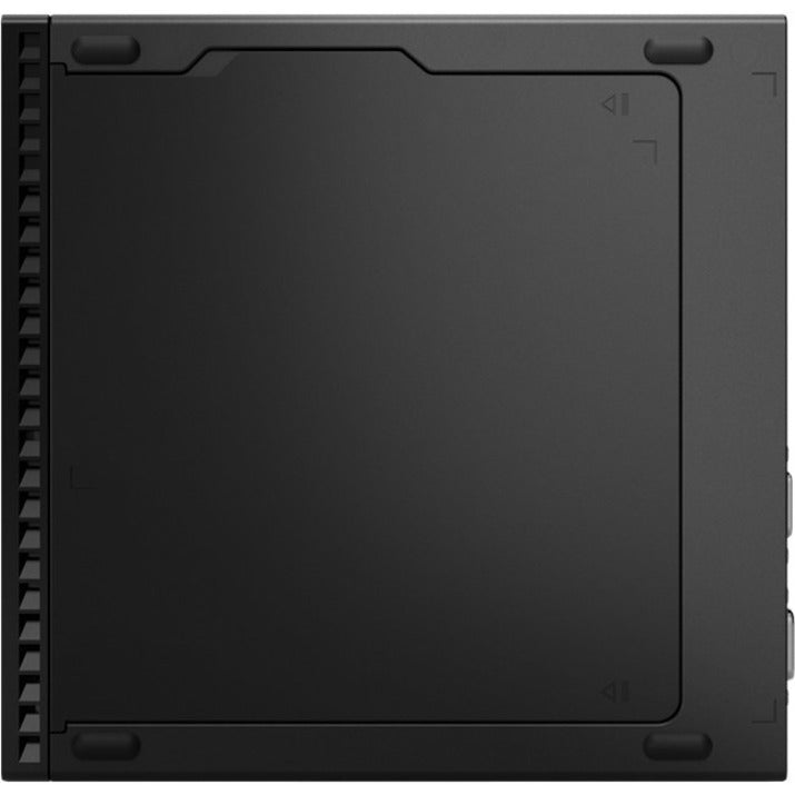 Ordinateur de bureau Lenovo ThinkCentre M70q 11DT00FPUS - Intel Pentium Gold G6400T Dual-core (2 cœurs) 3,40 GHz - 8 Go RAM DDR4 SDRAM - 128 Go SSD M.2 PCI Express NVMe 3.0 x2 - Minuscule - Noir 11DT00FPUS
