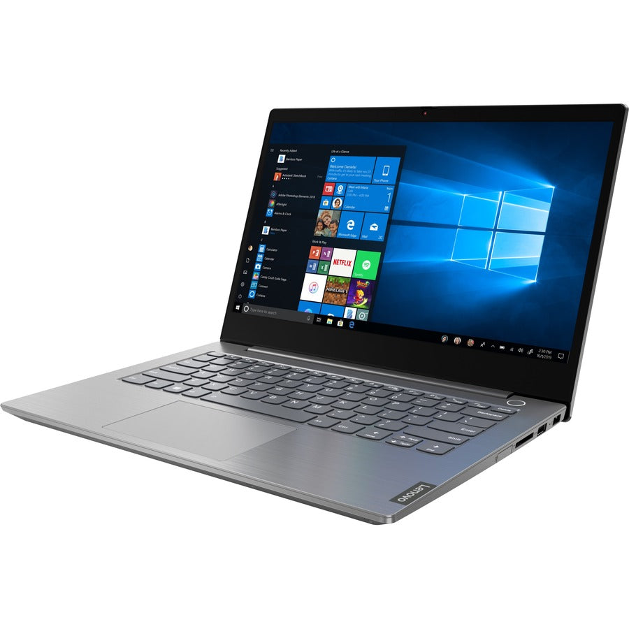Ordinateur portable Lenovo ThinkBook 14-IIL 20SL0012US 14" - Full HD - 1920 x 1080 - Intel Core i7 10e génération i7-1065G7 Quad-core (4 cœurs) 1,30 GHz - 8 Go de RAM totale - SSD 512 Go - Gris minéral 20SL0012US