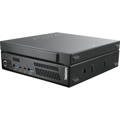 Ordinateur de bureau Lenovo ThinkCentre M92p 3237A1F - Intel Core i5 3e génération i5-3470T Dual-core (2 cœurs) 2,90 GHz - 4 Go RAM DDR3 SDRAM - Disque dur 320 Go - Mini PC - Business Noir 3237A1F