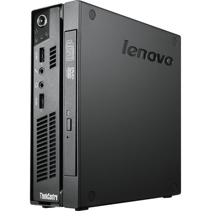 Ordinateur de bureau Lenovo ThinkCentre M92p 3237A1F - Intel Core i5 3e génération i5-3470T Dual-core (2 cœurs) 2,90 GHz - 4 Go RAM DDR3 SDRAM - Disque dur 320 Go - Mini PC - Business Noir 3237A1F