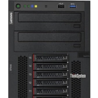 Lenovo ThinkSystem ST550 7X10A0DVNA 4U Tower Server - 1 x Intel Xeon Silver 4208 2.10 GHz - 16 GB RAM - 12Gb/s SAS, Serial ATA/600 Controller 7X10A0DVNA