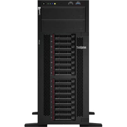 Lenovo ThinkSystem ST550 7X10A0DVNA 4U Tower Server - 1 x Intel Xeon Silver 4208 2.10 GHz - 16 GB RAM - 12Gb/s SAS, Serial ATA/600 Controller 7X10A0DVNA