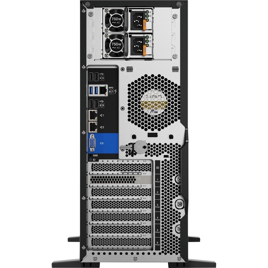 Lenovo ThinkSystem ST550 7X10A0DVNA 4U Tower Server - 1 x Intel Xeon Silver 4208 2.10 GHz - 16 GB RAM - 12Gb/s SAS, Serial ATA/600 Controller 7X10A0DVNA