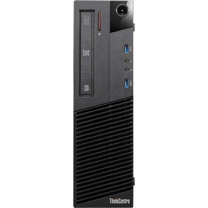 Ordinateur de bureau Lenovo ThinkCentre M93p 10A8000WUS - Intel Core i5 4e génération i5-4570 Quad-core (4 cœurs) 3,20 GHz - 4 Go de RAM DDR3 SDRAM - Disque dur 500 Go - Petit format - Noir professionnel 10A8000WUS