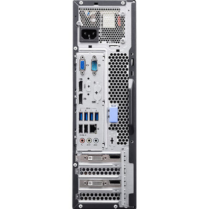 Ordinateur de bureau Lenovo ThinkCentre M93p 10A8000WUS - Intel Core i5 4e génération i5-4570 Quad-core (4 cœurs) 3,20 GHz - 4 Go de RAM DDR3 SDRAM - Disque dur 500 Go - Petit format - Noir professionnel 10A8000WUS