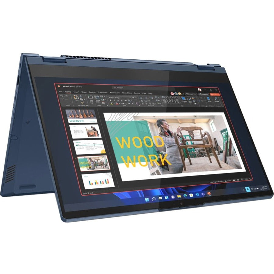 Lenovo ThinkBook 14s Yoga G2 IAP 21DM0013US Ordinateur portable convertible 2 en 1 à écran tactile 14" - Full HD - 1920 x 1080 - Intel Core i5 12e génération i5-1235U - 8 Go de RAM totale - SSD 256 Go 21DM0013US