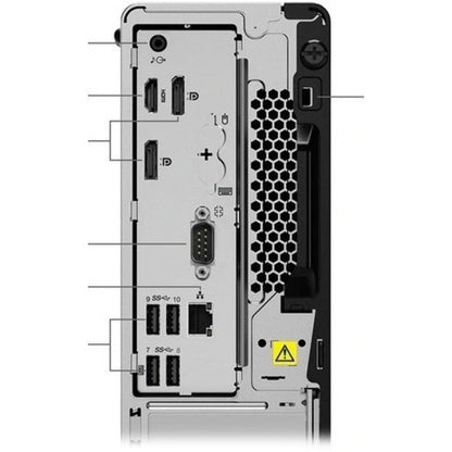 Ordinateur de bureau Lenovo ThinkCentre M80s 11CU003GUS - Intel Core i9 10e génération i9-10900 Deca-core (10 cœurs) 2,80 GHz - 16 Go de RAM DDR4 SDRAM - 1 To de SSD M.2 PCI Express NVMe 3.0 x4 - Petit facteur de forme - Noir 11CU003GUS