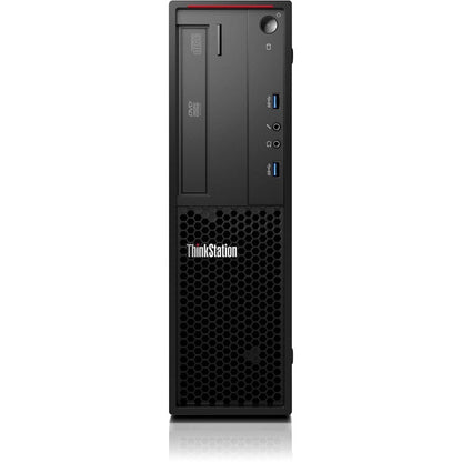 Lenovo ThinkStation P320 30BK001CUS Workstation - 1 x Intel Core i5 Quad-core (4 Core) i5-7500 7th Gen 3.40 GHz - 8 GB DDR4 SDRAM RAM - 1 TB HDD - Small Form Factor - Raven Black 30BK001CUS