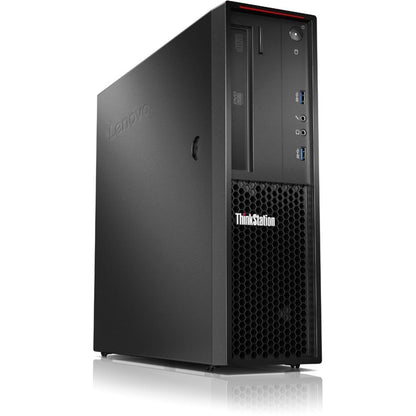 Lenovo ThinkStation P320 30BK001CUS Workstation - 1 x Intel Core i5 Quad-core (4 Core) i5-7500 7th Gen 3.40 GHz - 8 GB DDR4 SDRAM RAM - 1 TB HDD - Small Form Factor - Raven Black 30BK001CUS