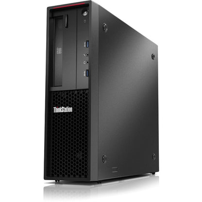 Lenovo ThinkStation P320 30BK001CUS Workstation - 1 x Intel Core i5 Quad-core (4 Core) i5-7500 7th Gen 3.40 GHz - 8 GB DDR4 SDRAM RAM - 1 TB HDD - Small Form Factor - Raven Black 30BK001CUS