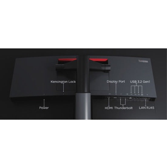 Lenovo ThinkVision P40w-20 39.7" Webcam WUHD Curved Screen WLED LCD Monitor - 21:9 - Raven Black 62DDGAR6US