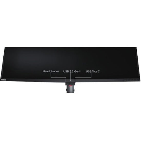 Lenovo ThinkVision P40w-20 39.7" Webcam WUHD Curved Screen WLED LCD Monitor - 21:9 - Raven Black 62DDGAR6US