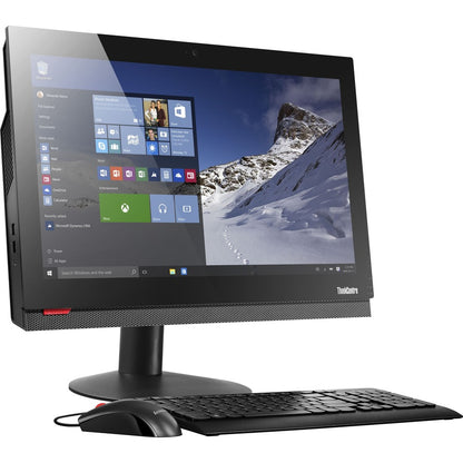 Ordinateur tout-en-un Lenovo ThinkCentre M800z 10EU001TUS - Intel Core i5 6e génération i5-6400T 2,20 GHz - 4 Go de RAM DDR4 SDRAM - Disque dur 500 Go - 21,5" 1920 x 1080 - Bureau - Noir professionnel 10EU001TUS