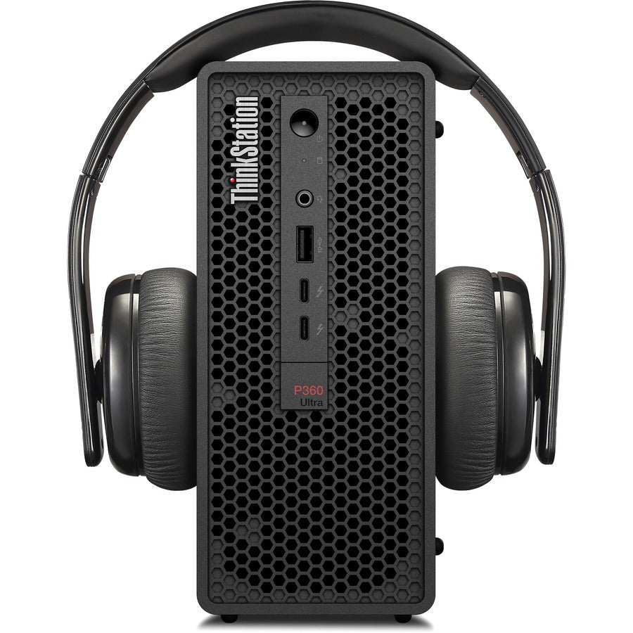 Lenovo ThinkStation P360 Ultra 30G10056US Workstation - 1 x Intel Core i7 Dodeca-core (12 Core) i7-12700 12th Gen 2.10 GHz - 32 GB DDR5 SDRAM RAM - 1 TB SSD - Ultra Small 30G10056US