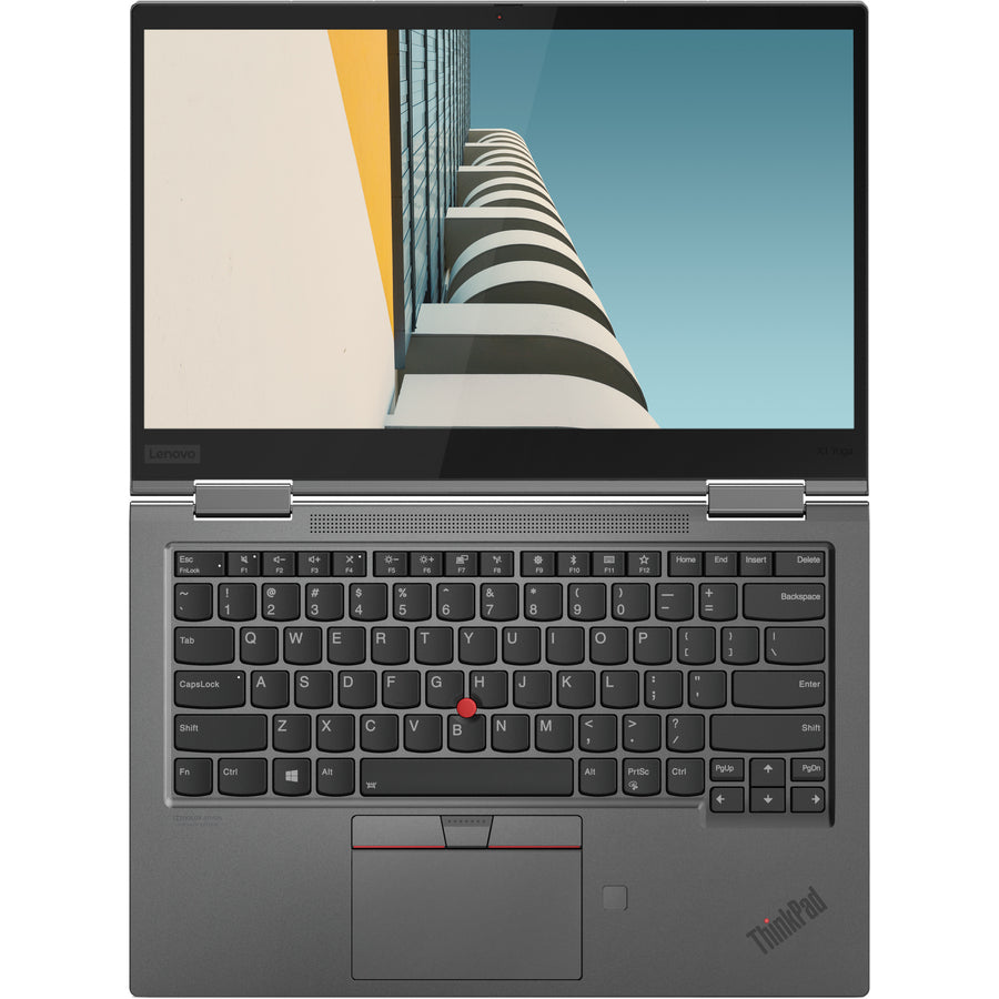Lenovo ThinkPad X1 Yoga 4th Gen 20SA000FUS 14" Touchscreen 2 in 1 Ultrabook - 1920 x 1080 - Intel Core i5 10th Gen i5-10210U Quad-core (4 Core) 1.60 GHz - 8 GB Total RAM - 256 GB SSD - Gray 20SA000FUS