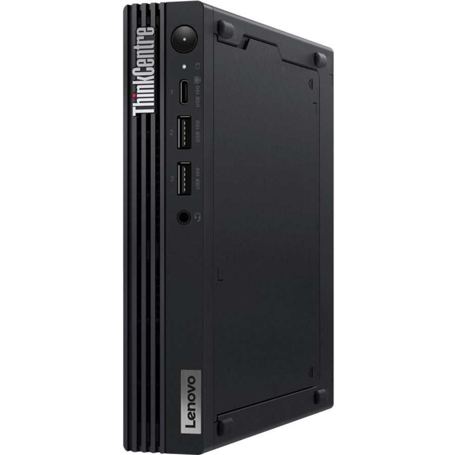 Lenovo ThinkCentre M60q 12JL0006US Chromebox - Intel Core i5 12e génération i5-1235U Deca-core (10 cœurs) 1,30 GHz - 32 Go RAM DDR4 SDRAM - 256 Go SSD M.2 PCI Express NVMe 4.0 x4 - Minuscule - Noir 12JL0006US
