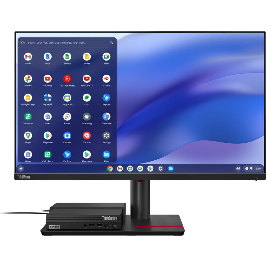 Lenovo ThinkCentre M60q 12JL0006US Chromebox - Intel Core i5 12e génération i5-1235U Deca-core (10 cœurs) 1,30 GHz - 32 Go RAM DDR4 SDRAM - 256 Go SSD M.2 PCI Express NVMe 4.0 x4 - Minuscule - Noir 12JL0006US