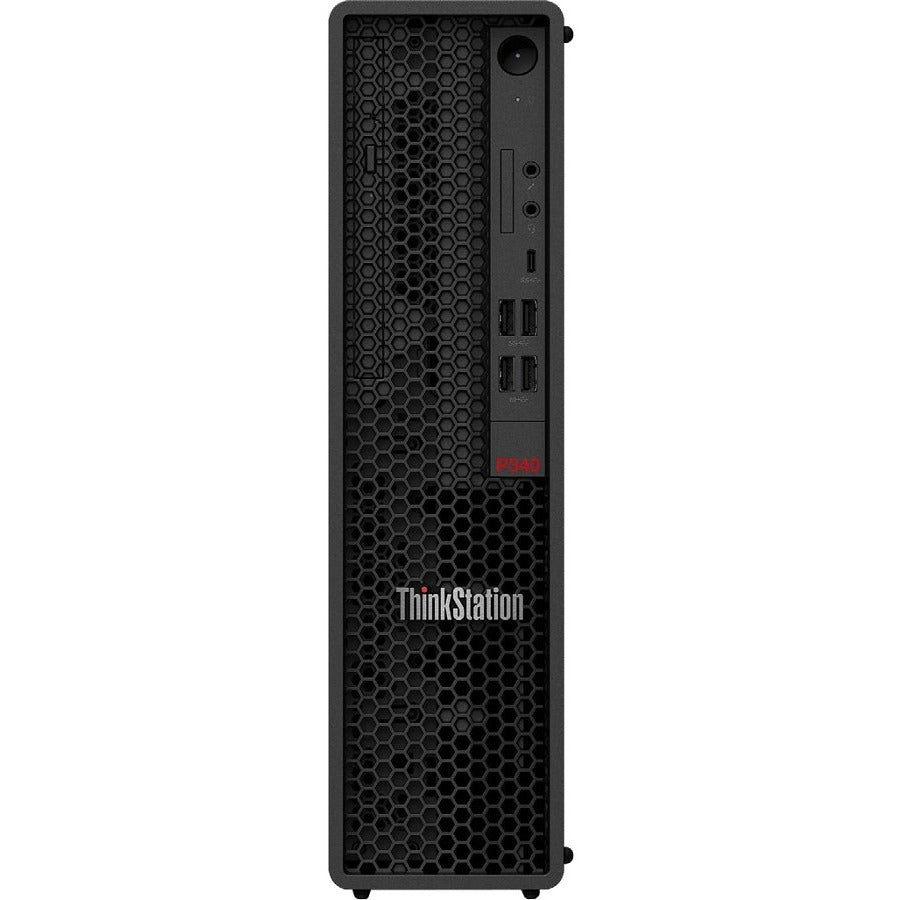 Lenovo ThinkStation P340 30DK000CUS Workstation - 1 x Intel Hexa-core (6 Core) i5-10500 3.10 GHz - 16 GB DDR4 SDRAM RAM - 256 GB SSD - Small Form Factor 30DK000CUS