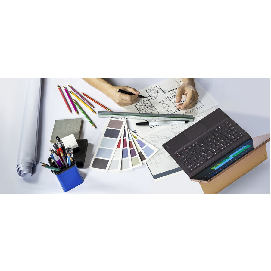 Ordinateur portable 2 en 1 à écran tactile 12 pouces Lenovo IdeaPad Miix 700-12ISK 80QL008BCF - 2160 x 1440 - Intel Core M m5-6Y54 Dual-core (2 cœurs) 1,10 GHz - 4 Go de RAM totale - SSD 128 Go - Doré 80QL008BCF