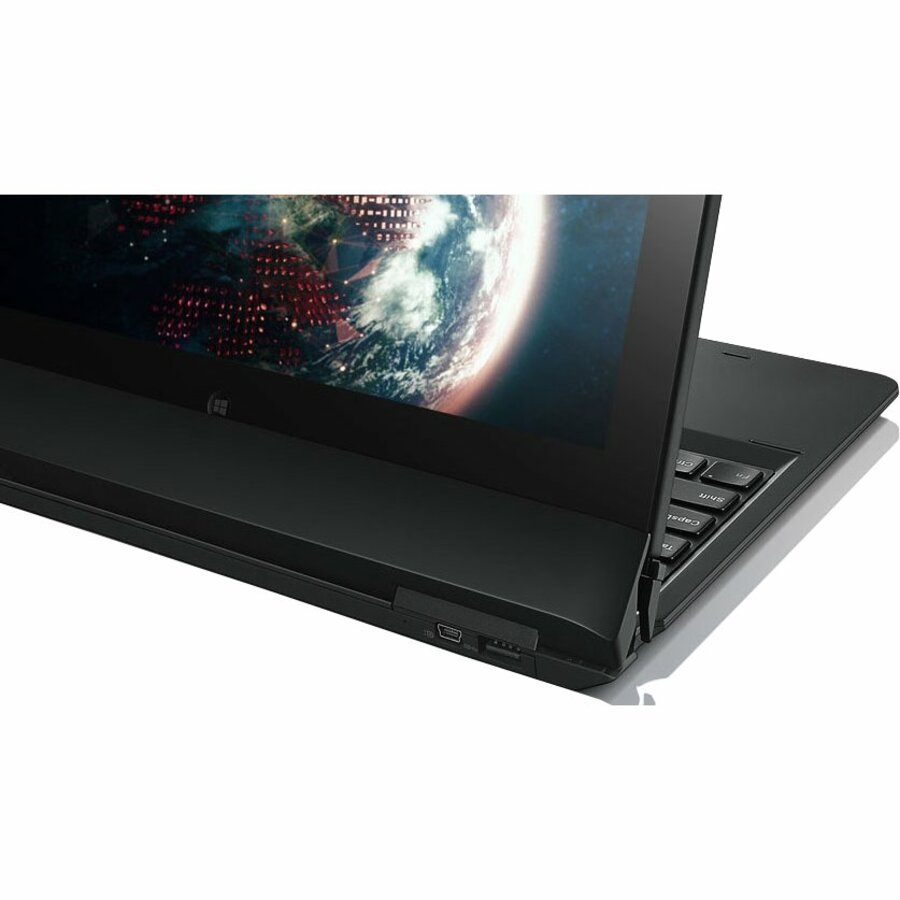 Ordinateur portable 2 en 1 Lenovo ThinkPad Helix 20CG006SCA 11,6" à écran tactile - 1920 x 1080 - Intel Core M 5Y71 Dual-core (2 cœurs) 1,20 GHz - 8 Go de RAM totale - SSD 256 Go - Noir graphite 20CG006SCA
