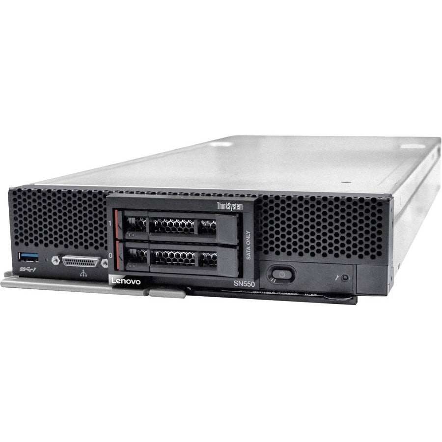 Lenovo ThinkSystem SN550 7X16A07BNA Blade Server - 1 x Intel Xeon Silver 4208 2.10 GHz - 32 GB RAM - Serial ATA/600, Serial Attached SCSI (SAS) Controller 7X16A07BNA