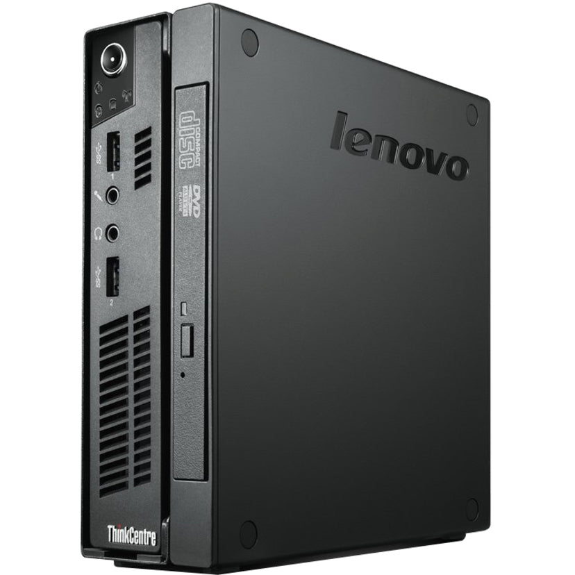 Ordinateur de bureau Lenovo ThinkCentre M92P 2121A5F - Intel Core i5 3e génération i5-3470T Dual-core (2 cœurs) 2,90 GHz - 4 Go de RAM DDR3 SDRAM - Disque dur 500 Go - Ultra petit - Business Noir 2121A5F