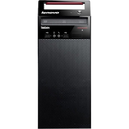 Ordinateur de bureau Lenovo ThinkCentre E73 10AS00GTCA - Intel Core i3 4e génération i3-4150 3,50 GHz - 4 Go RAM DDR3 SDRAM - Disque dur 500 Go - Tour - Noir professionnel 10AS00GTCA