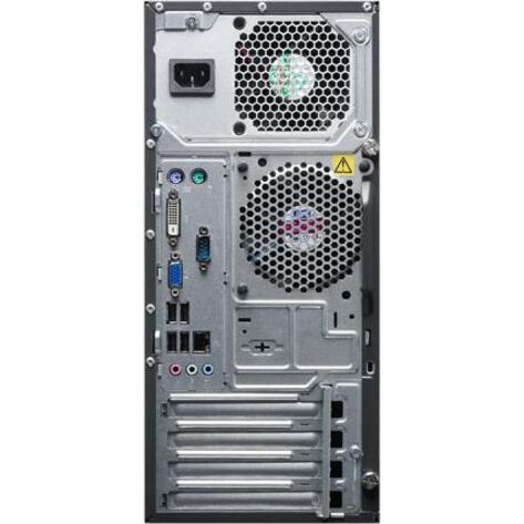 Ordinateur de bureau Lenovo ThinkCentre M72e 3597E9U - Intel Core i3 3e génération i3-3220 Dual-core (2 cœurs) 3,30 GHz - 4 Go de RAM DDR3 SDRAM - Disque dur 500 Go - Tour - Noir professionnel 3597E9U