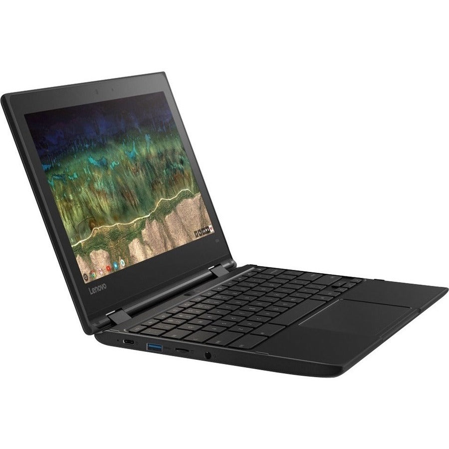 Lenovo 500e Chromebook 2e génération 81MC0059US Chromebook convertible 2 en 1 à écran tactile 11,6" - HD - 1366 x 768 - Intel Celeron N4120 Quad-core (4 cœurs) 1,10 GHz - 8 Go de RAM totale - 64 Go de mémoire flash - Noir 81MC0059US