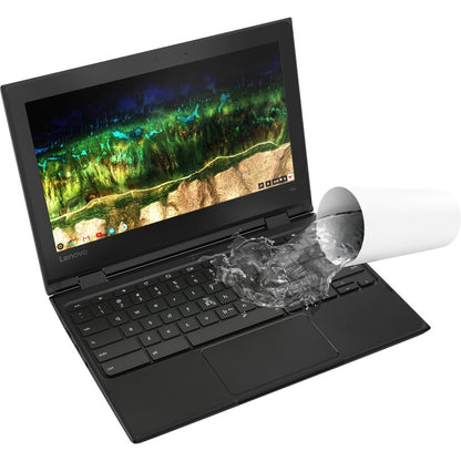 Lenovo 500e Chromebook 2e génération 81MC001EUS Chromebook convertible 2 en 1 à écran tactile 11,6" - HD - 1366 x 768 - Intel Celeron N4120 Quad-core (4 cœurs) 1,10 GHz - 4 Go de RAM totale - 32 Go de mémoire flash - Noir 81MC001EUS