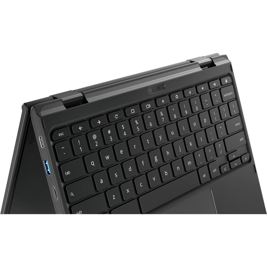 Lenovo 500e Chromebook 2e génération 81MC001EUS Chromebook convertible 2 en 1 à écran tactile 11,6" - HD - 1366 x 768 - Intel Celeron N4120 Quad-core (4 cœurs) 1,10 GHz - 4 Go de RAM totale - 32 Go de mémoire flash - Noir 81MC001EUS