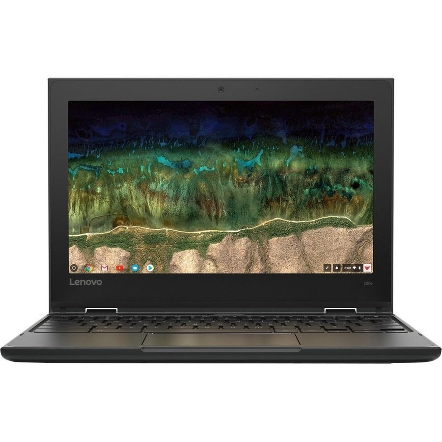 Lenovo 500e Chromebook 2e génération 81MC001EUS Chromebook convertible 2 en 1 à écran tactile 11,6" - HD - 1366 x 768 - Intel Celeron N4120 Quad-core (4 cœurs) 1,10 GHz - 4 Go de RAM totale - 32 Go de mémoire flash - Noir 81MC001EUS