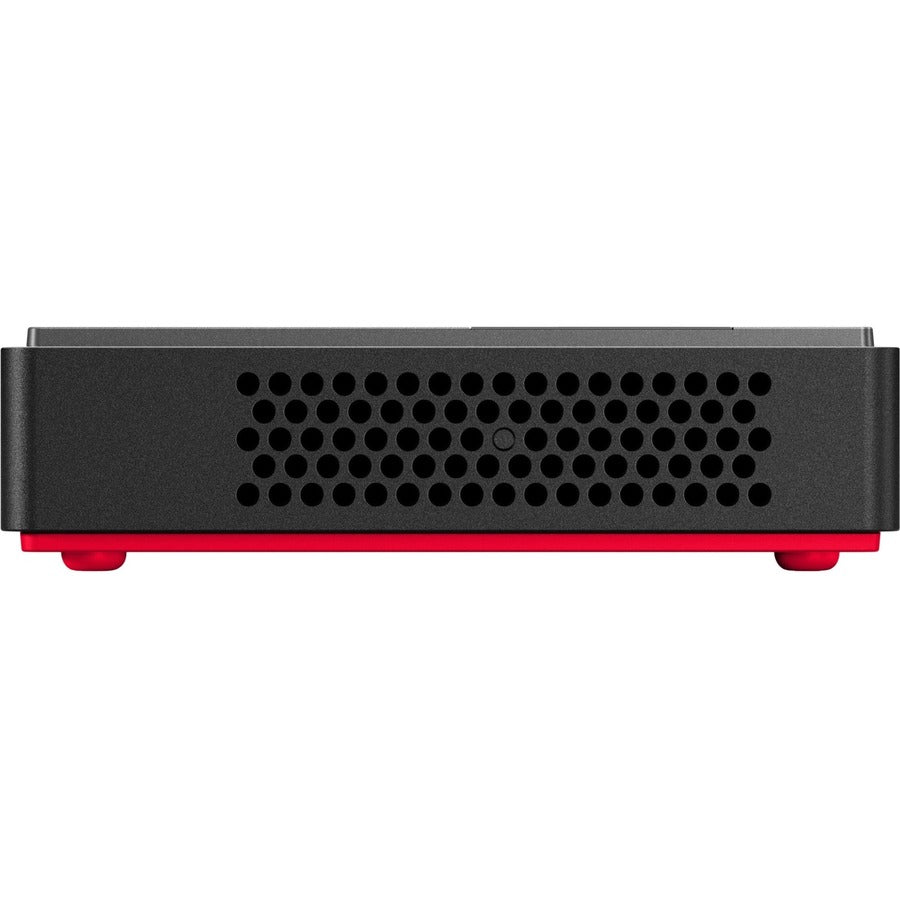 Ordinateur de bureau Lenovo ThinkCentre M90n-1 11AM001SUS - Intel Core i3 8e génération i3-8145U Dual-core (2 cœurs) 2,10 GHz - 4 Go de RAM DDR4 SDRAM - 256 Go NVMe M.2 PCI Express PCI Express NVMe 3.0 x4 SSD - Nano - Noir 11AM001SUS