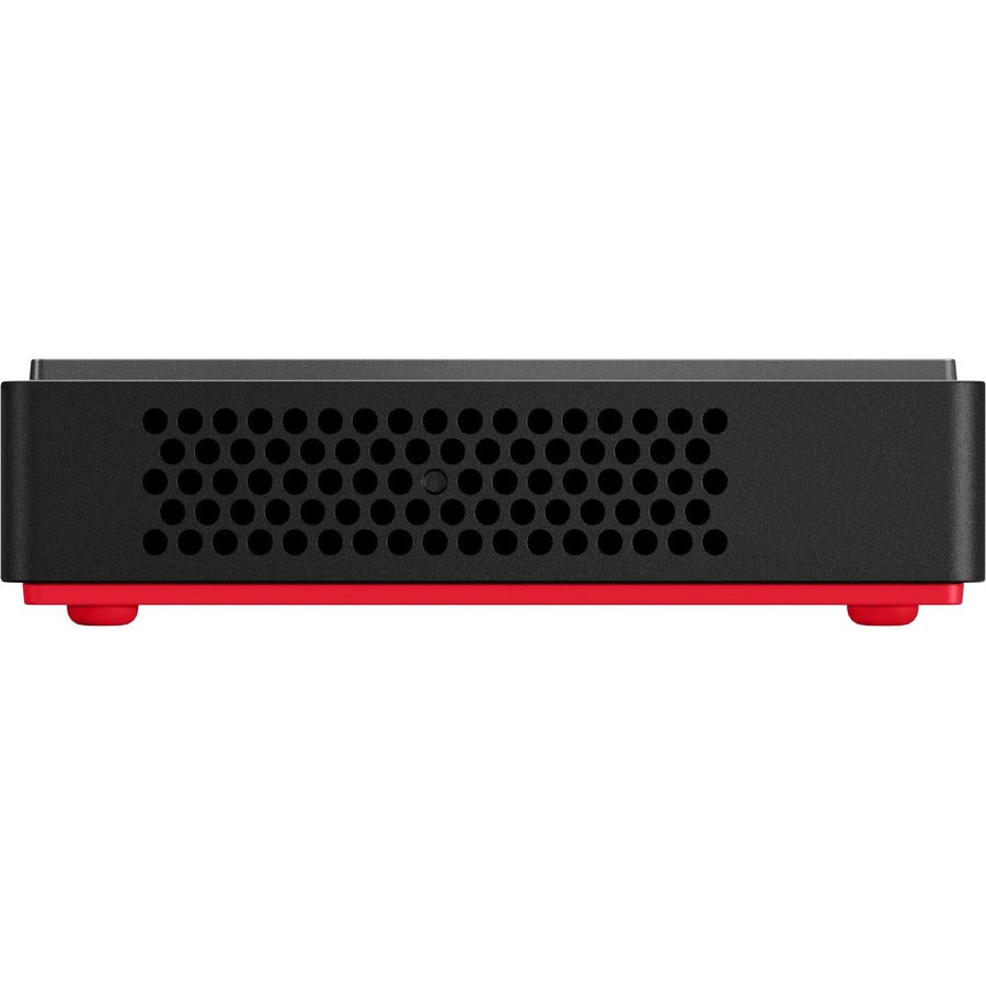 Ordinateur de bureau Lenovo ThinkCentre M90n-1 11AM001SUS - Intel Core i3 8e génération i3-8145U Dual-core (2 cœurs) 2,10 GHz - 4 Go de RAM DDR4 SDRAM - 256 Go NVMe M.2 PCI Express PCI Express NVMe 3.0 x4 SSD - Nano - Noir 11AM001SUS