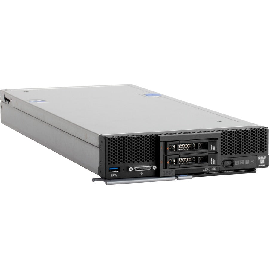 Serveur lame Lenovo Flex System x240 8737E2U - 2 x Intel Xeon E5-2640 v2 2 GHz - 64 Go RAM - Contrôleur SAS (Serial Attached SCSI) 8737E2U