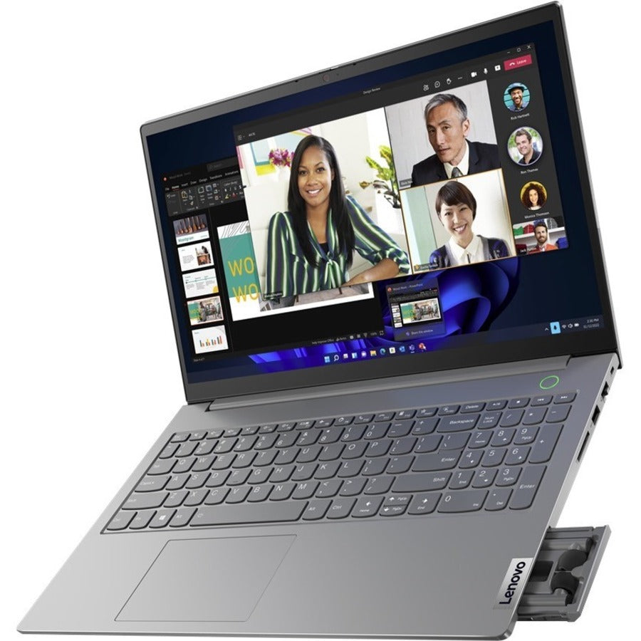 Ordinateur portable Lenovo ThinkBook 15 G4 IAP 21DJ000UCA 15,6" - Full HD - 1920 x 1080 - Intel Core i3 12e génération i3-1215U Hexa-core (6 cœurs) - 8 Go de RAM totale - 8 Go de mémoire embarquée - SSD 256 Go - Gris minéral 21DJ000UCA