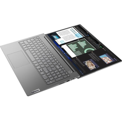 Ordinateur portable Lenovo ThinkBook 15 G4 ABA 21DL004WUS 15,6" - Full HD - 1920 x 1080 - AMD Ryzen 3 5425U Quad-core (4 Core) 2,70 GHz - 8 Go de RAM totale - 8 Go de mémoire embarquée - SSD 256 Go - Gris minéral 21DL004WUS